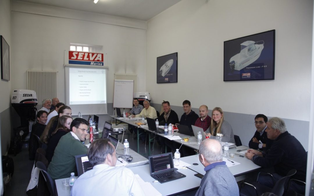 Design review at our partner Selva Marine in Tirano, Italy