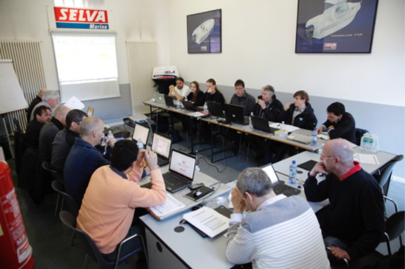 Readiness review at our partner Selva Marine in Tirano, Italy