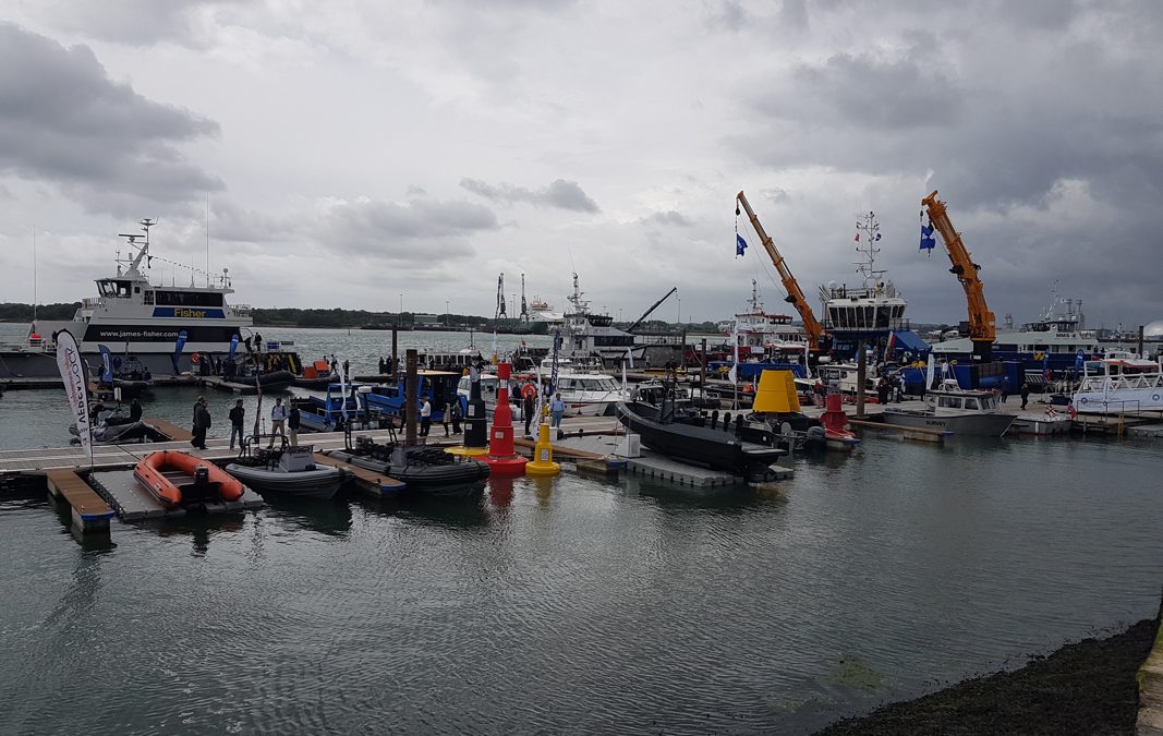 The Dtorque 111 on the international Seawork trade fair in Southampton (UK)